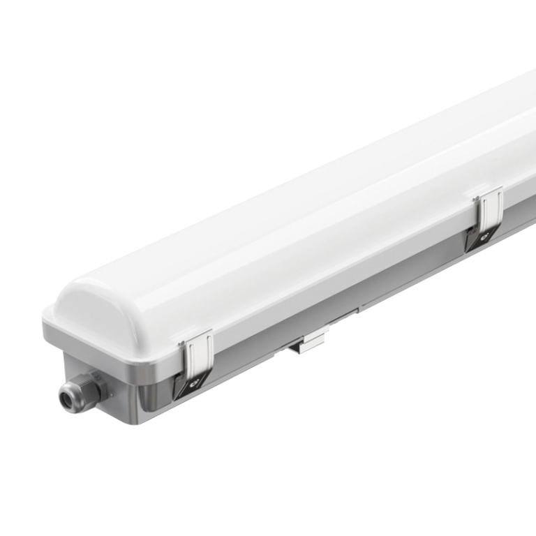 High Output: <b>4'</b> | VAP | Lumen: 5750 / 150LPW | Wattage: <b>40w</b> | CCT: <b>5000K</b> | UL & DLC