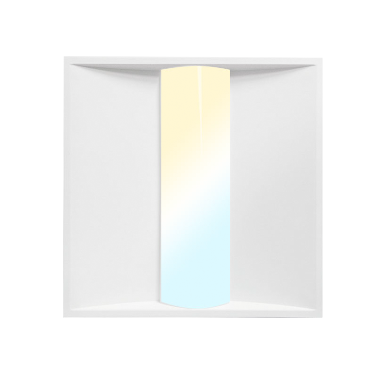 ECONO: <b>2x2</b> Single Basket TRF | 2100 - 5600 lmn | 15w-40w | 140 lpw | 35/40/50/57/6500k | 0-10v Dimming | IP20 | Occ. Sensor Opt* | JL-TRF22-ZZW-CCT-S-VL | ETL, DLC | New packing