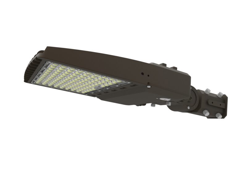 AL21 LED Shoebox Area Light/150W-120W-100W-75W/110-277VAC/5000K/Type III Distribution/Dark Bronze