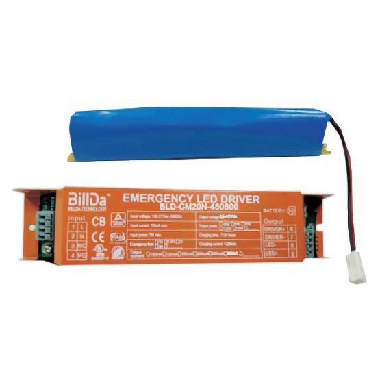 BLD Emergency Back-up Battery CM20N/15W(Strip light/Linear High Bay Light)